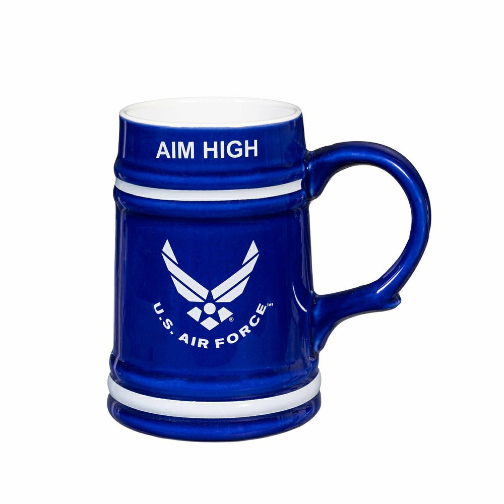 US Air Force Ceramic Stein Cup, 24oz - US Military Home