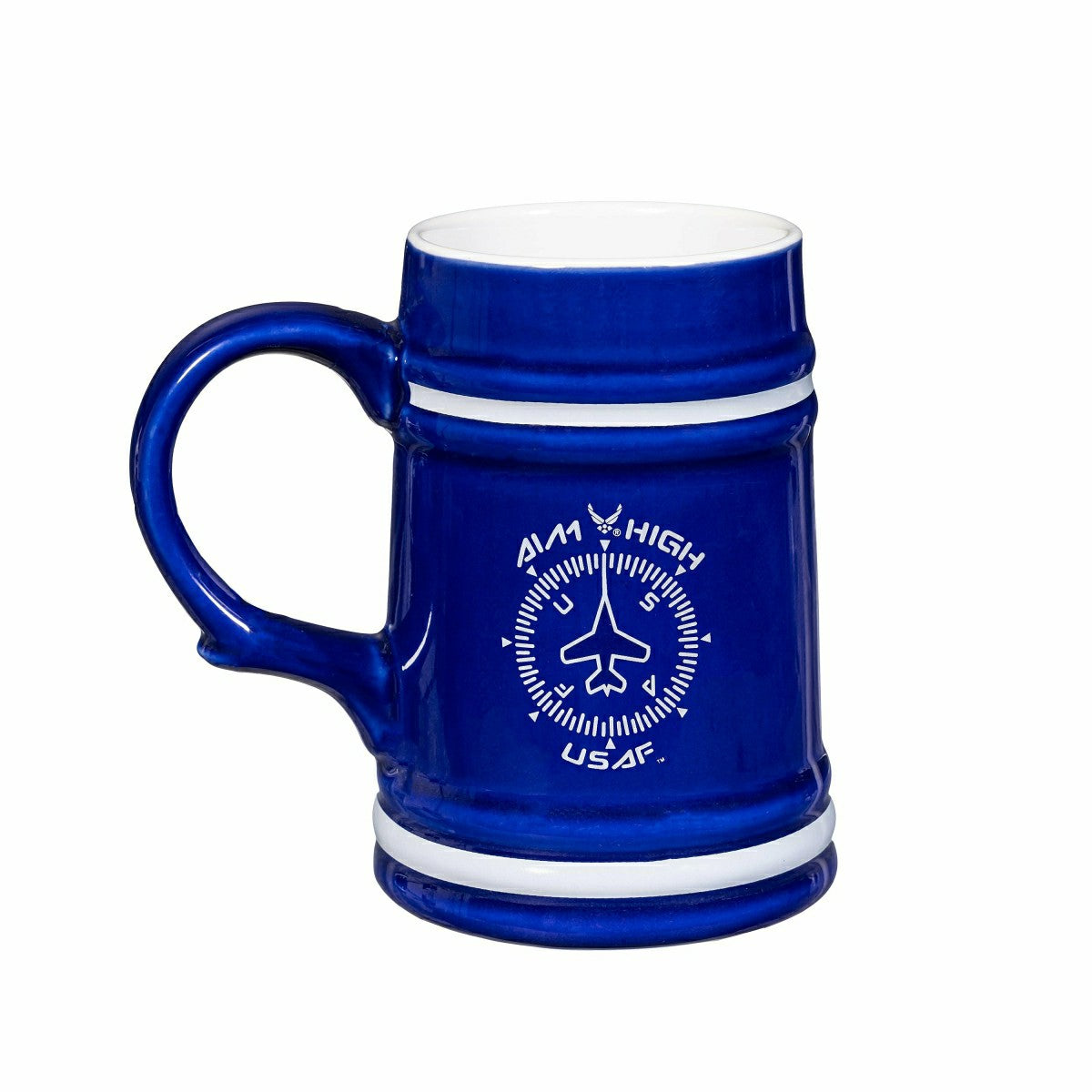 US Air Force Ceramic Stein Cup, 24oz - US Military Home