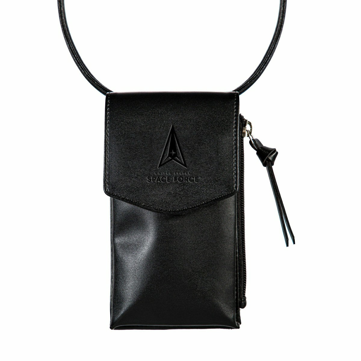 US Space Force, Cross Body Wallet, Black - US Military Home
