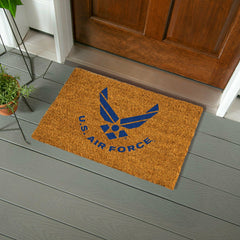 Coir Mat, 16"x28", US Air Force - US Military