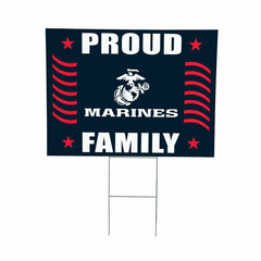 US Marine Corps Coroplast Yard Sign - US Military Home