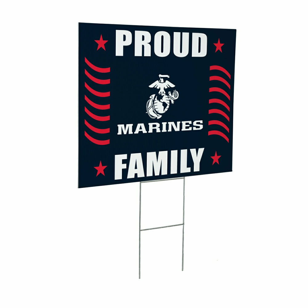 US Marine Corps Coroplast Yard Sign - US Military Home