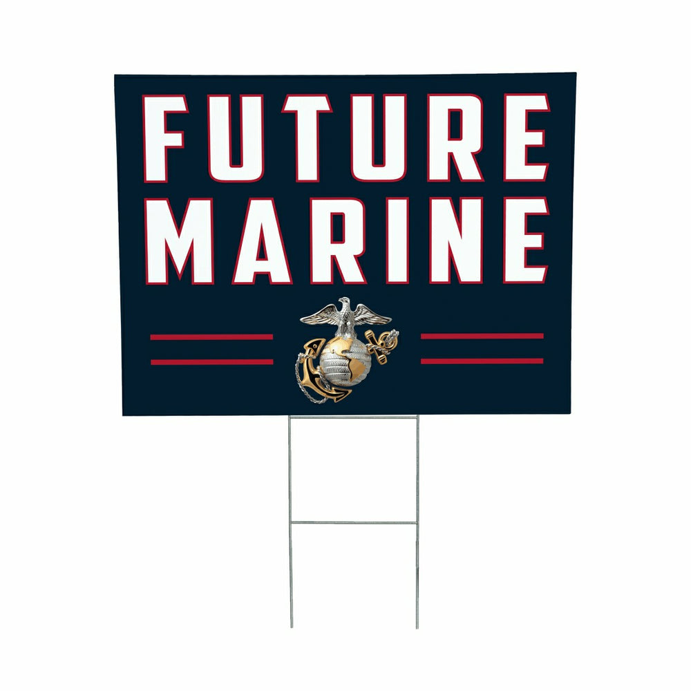 US Marine Corps Coroplast Yard Sign - US Military Home
