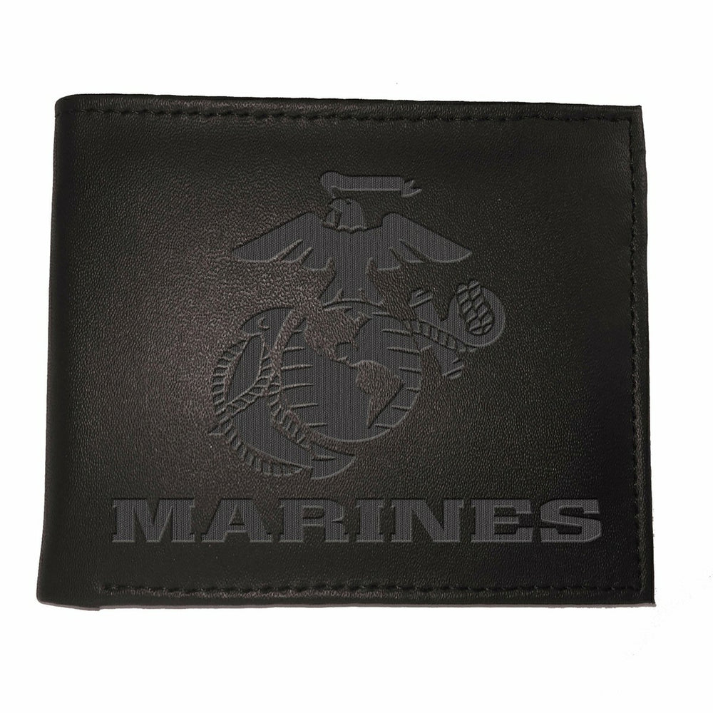 US Marine Corps, Bi-Fold Wallet, Black - US Military Home