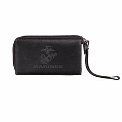 US Marine Corps Black Wristlet Wallet - US Military Home