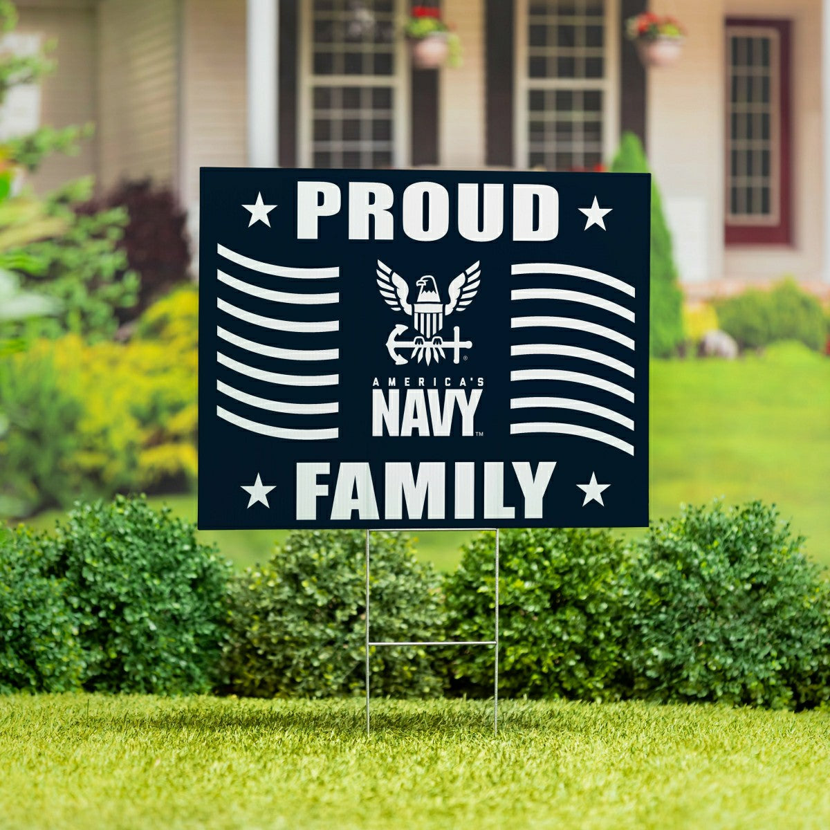 US Navy Coroplast Yard Sign - US Military Home