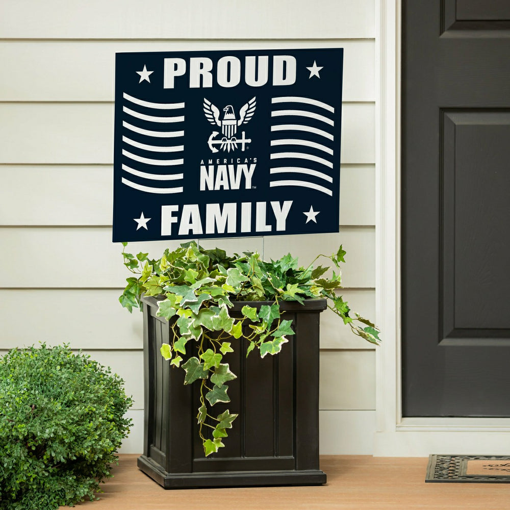 US Navy Coroplast Yard Sign - US Military Home