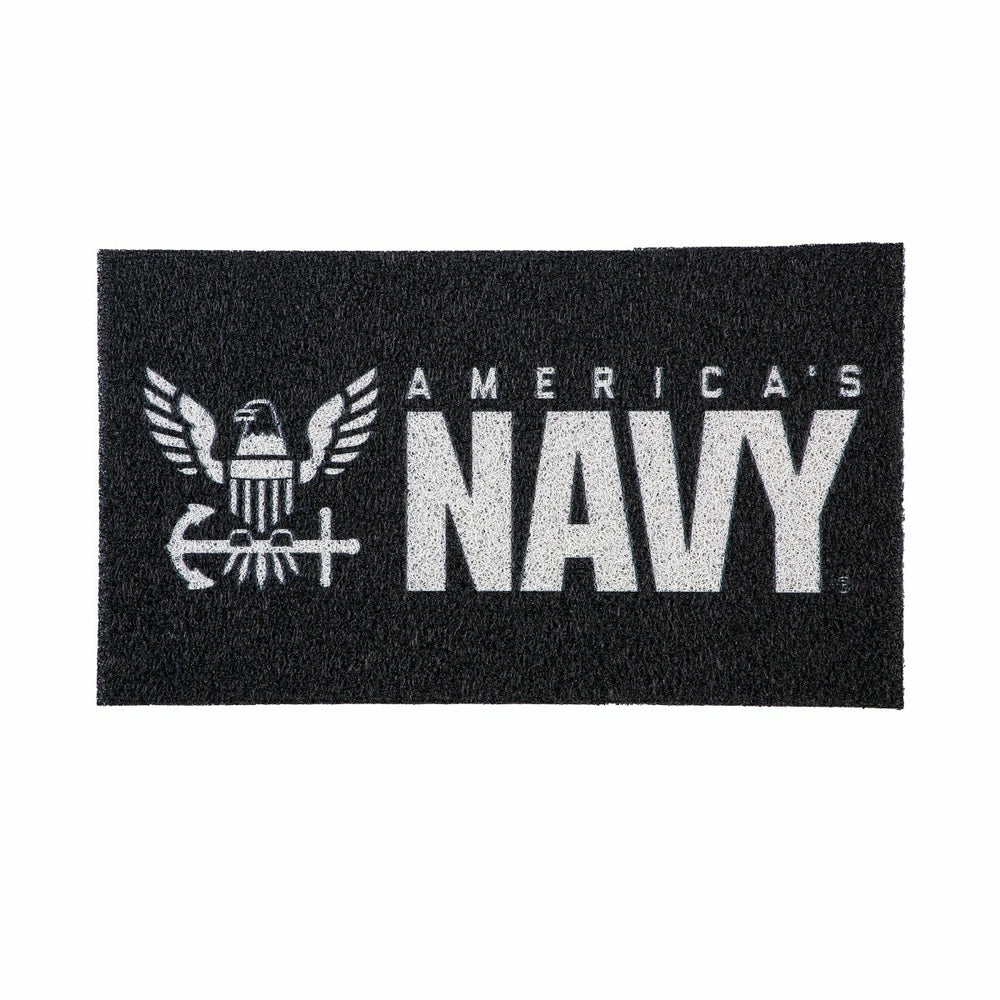 US Navy Full Color PVC Mat, 16" x 28" - US Military