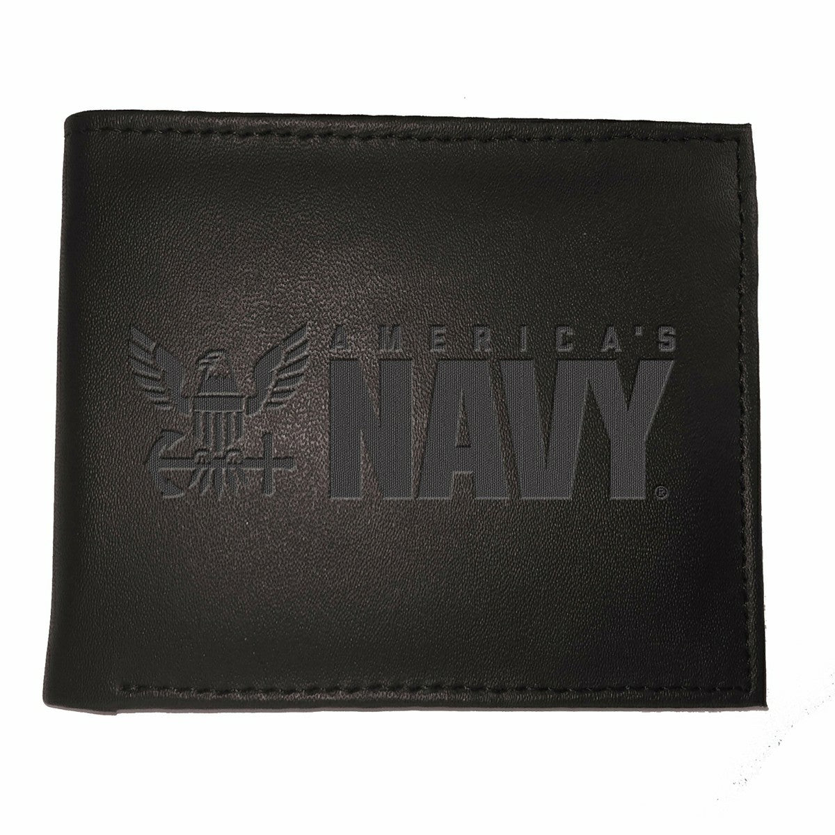 US Navy, Bi-Fold Wallet, Black - US Military