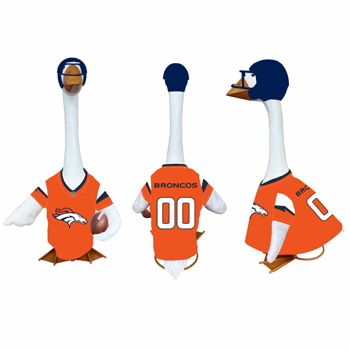 Denver Broncos Sports Porch Goose Uniform - Home NFL