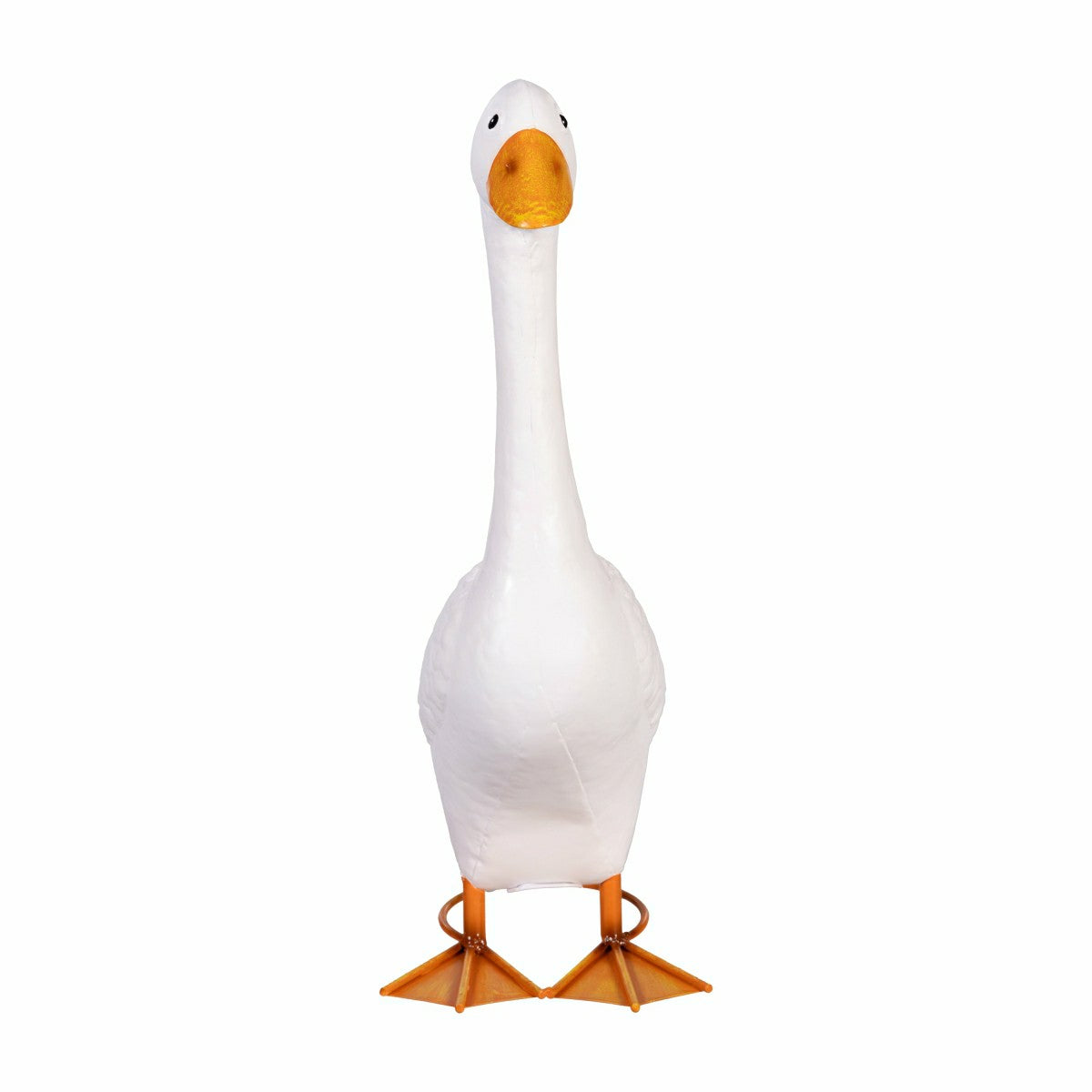 Metal Porch Goose Statue, 21"H - Home
