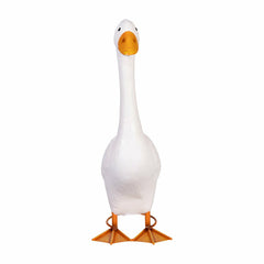 Metal Porch Goose Statue, 21"H - Home
