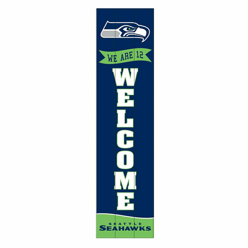 Seattle Seahawks Large Single Sided Leaner, 46" - Home NFL