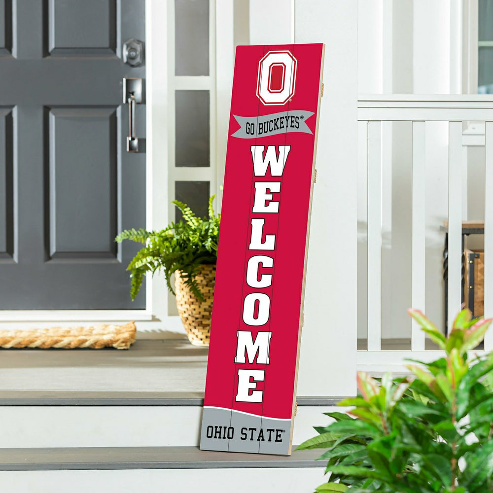 Ohio State University Large Single Sided Leaner, 46" - Home Collegiate