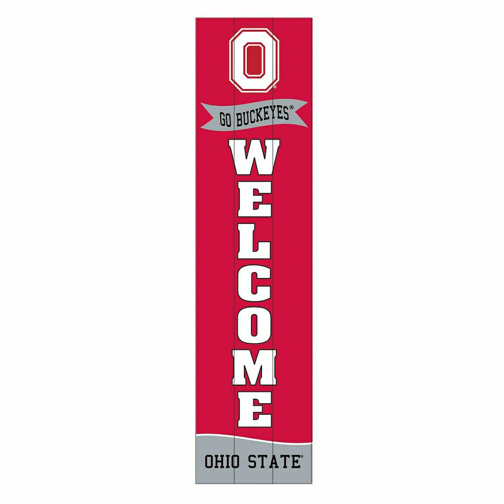 Ohio State University Large Single Sided Leaner, 46" - Home Collegiate