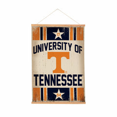 University of Tennessee, Canvas Wall Tapestry, Medium, 36x24 - Home Collegiate