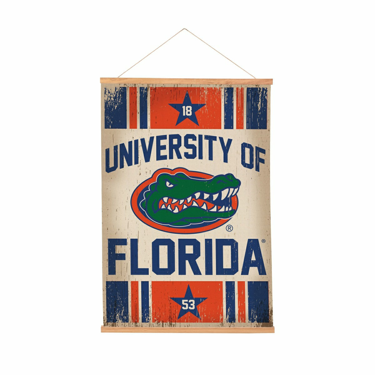 University of Florida, Canvas Wall Tapestry, Medium, 36x24 - Home Collegiate