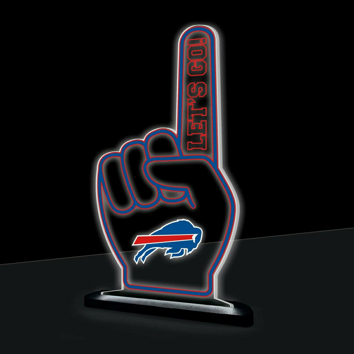 Buffalo Bills NFL Football Foam Finger Desklite LED Decor - Home NFL