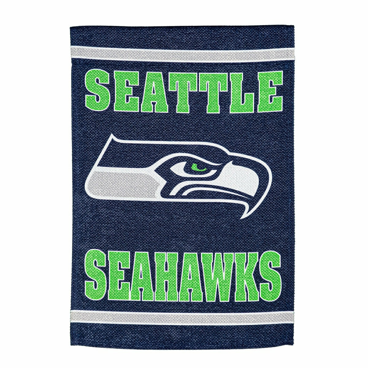 Embossed Suede Flag, GDN Size, Seattle Seahawks - Home NFL