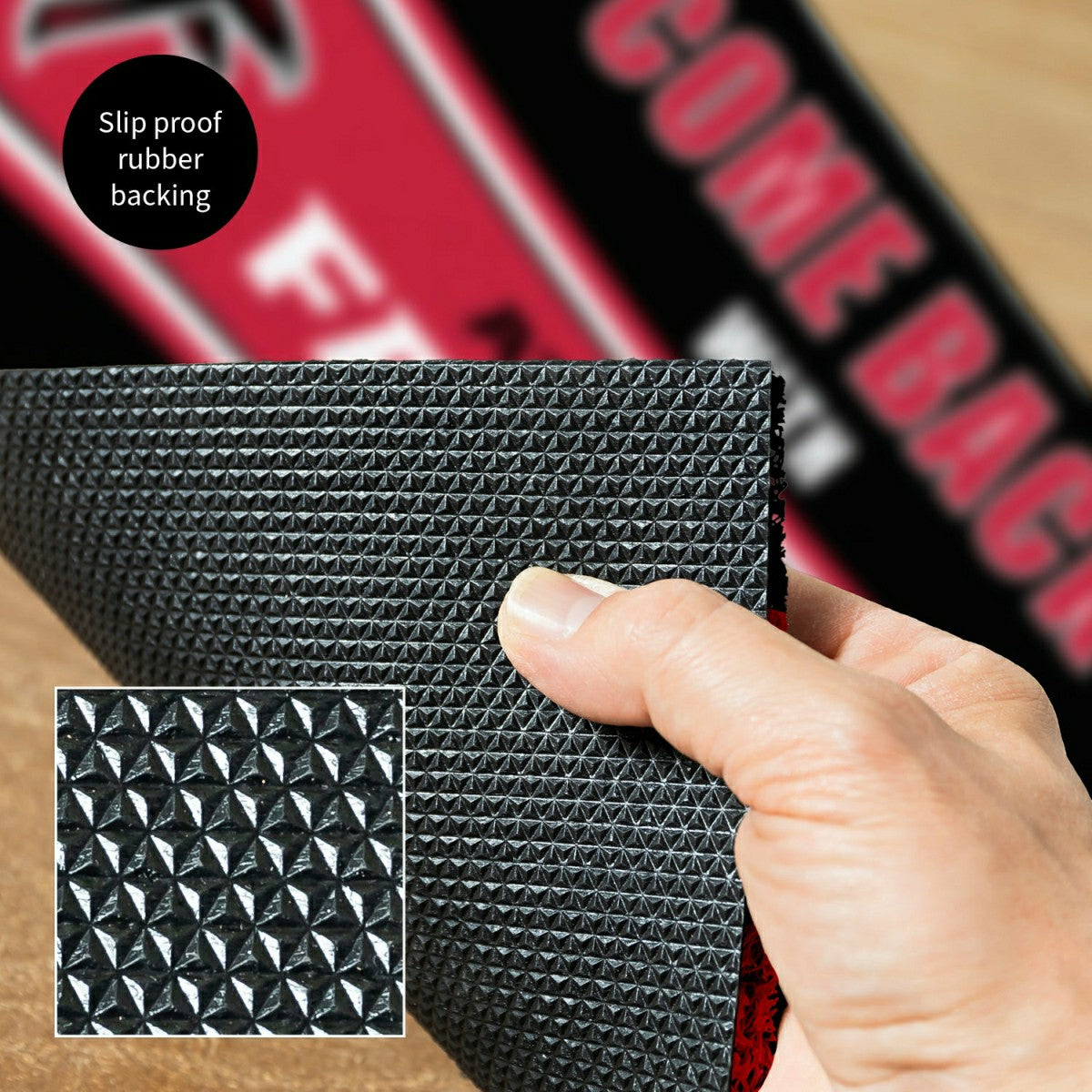 28" x 16" PVC Trapper Mat, Come Back with Tickets, Atlanta Falcons - NFL