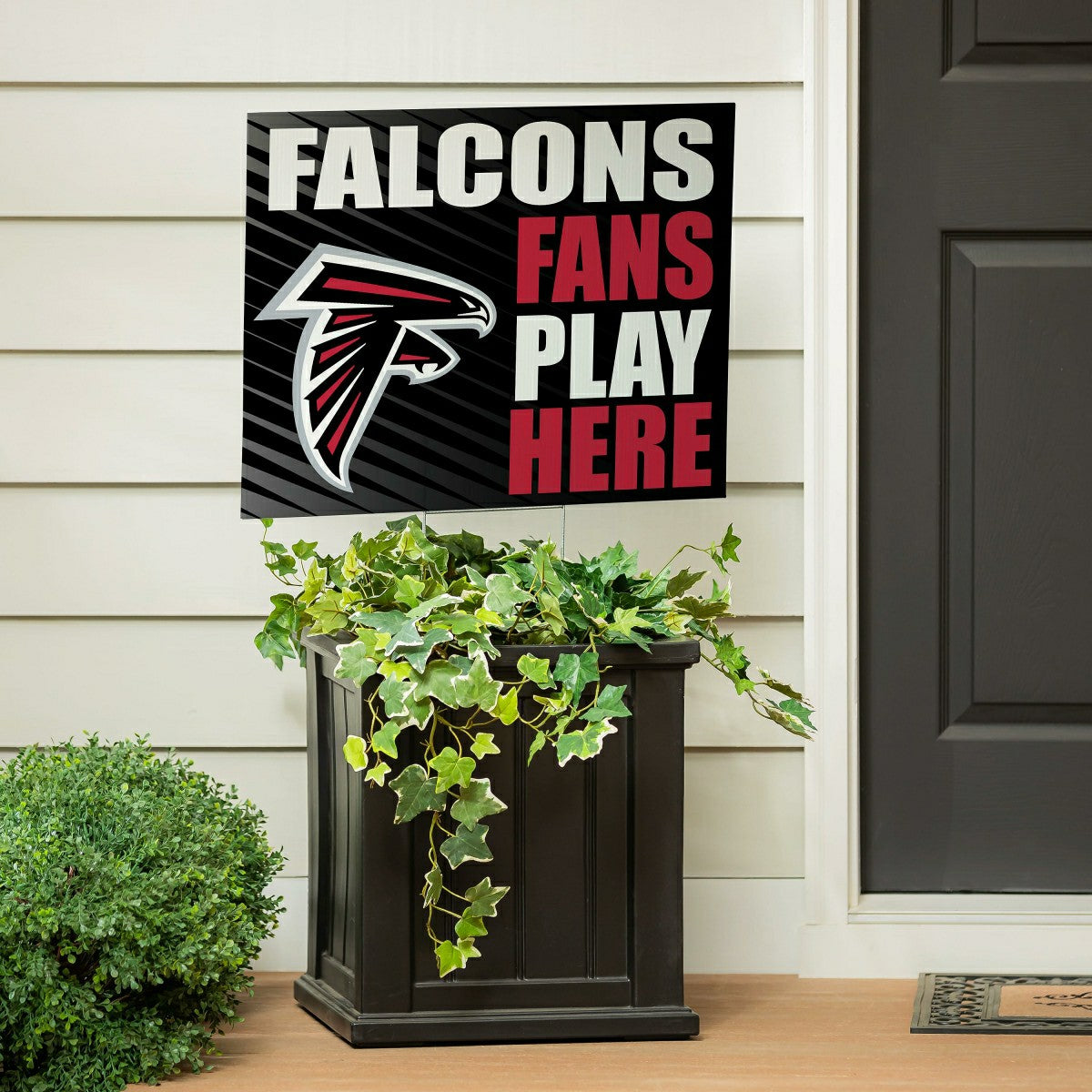 Atlanta Falcons Coroplast Yard Sign "Fans Play Here" - NFL Home