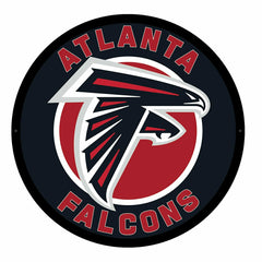 LED Wall Decor, Round, Atlanta Falcons - NFL Home
