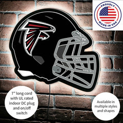 LED Wall Decor, Helmet, Atlanta Falcons - NFL Home
