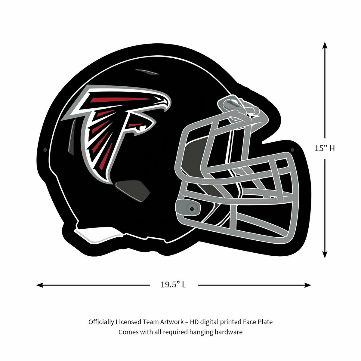 LED Wall Decor, Helmet, Atlanta Falcons - NFL Home