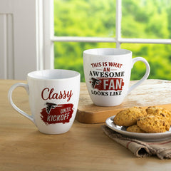 Atlanta Falcons, Ceramic Cup O'Java 17oz Gift Set - NFL Home