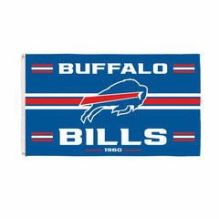Buffalo Bills Single Sided Estate Flag with 2 Grommets, 3'x5' - NFL Home