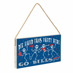 Buffalo Bills Halloween Wood Wall Sign, 6x11 - NFL Home