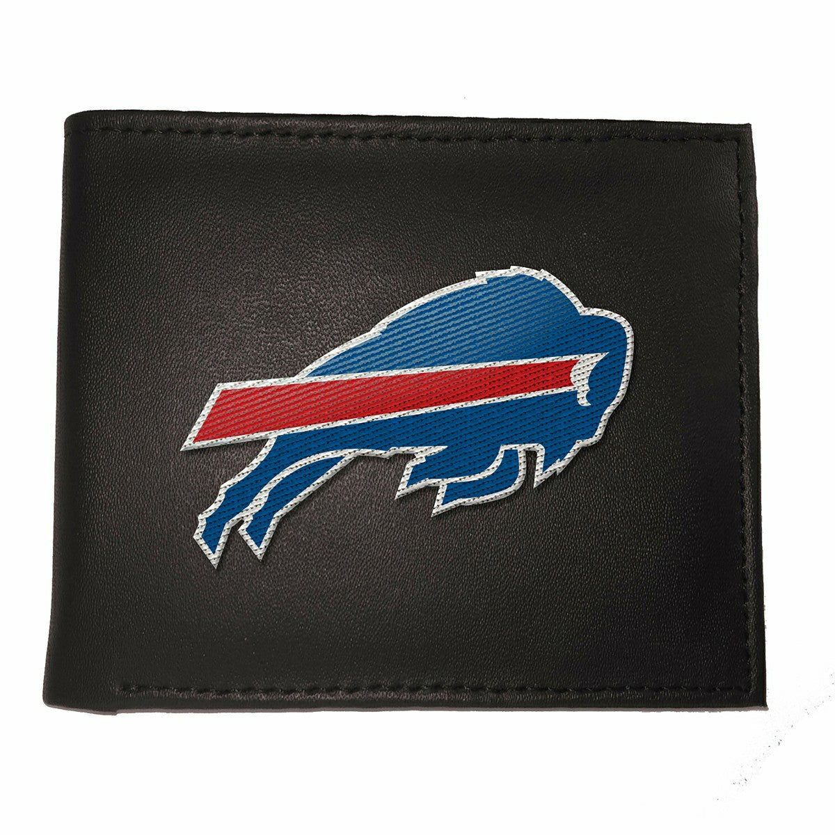 Buffalo Bills Black Bi-Fold Embroidered Wallet w/ RFID Blocking - NFL Home