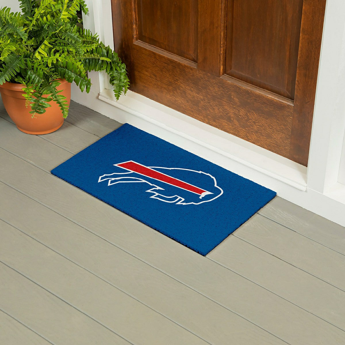Full Color PVC Mat, 16" x 28", Buffalo Bills - NFL