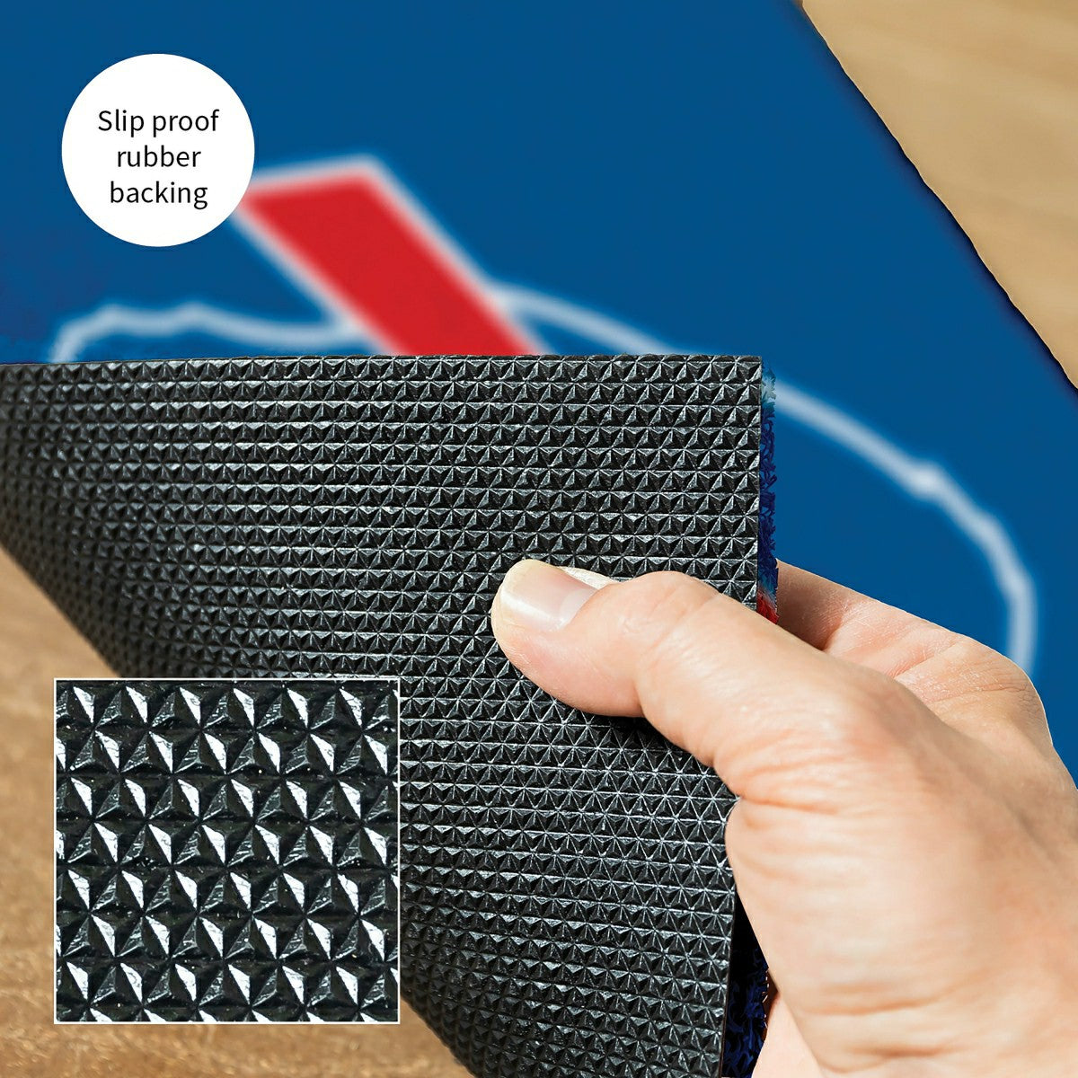 Full Color PVC Mat, 16" x 28", Buffalo Bills - NFL