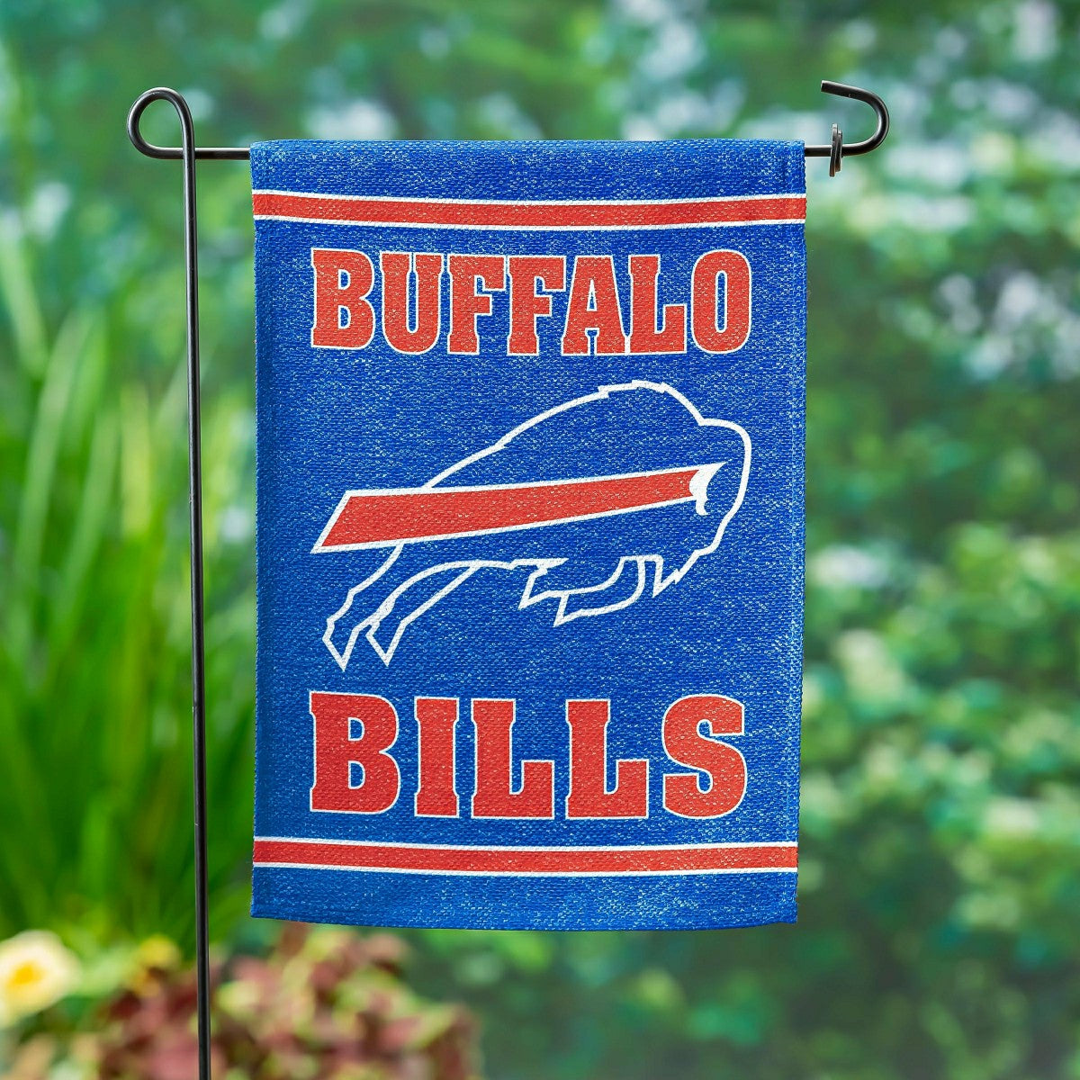 Buffalo Bills Embossed Suede Garden Flag - NFL Home