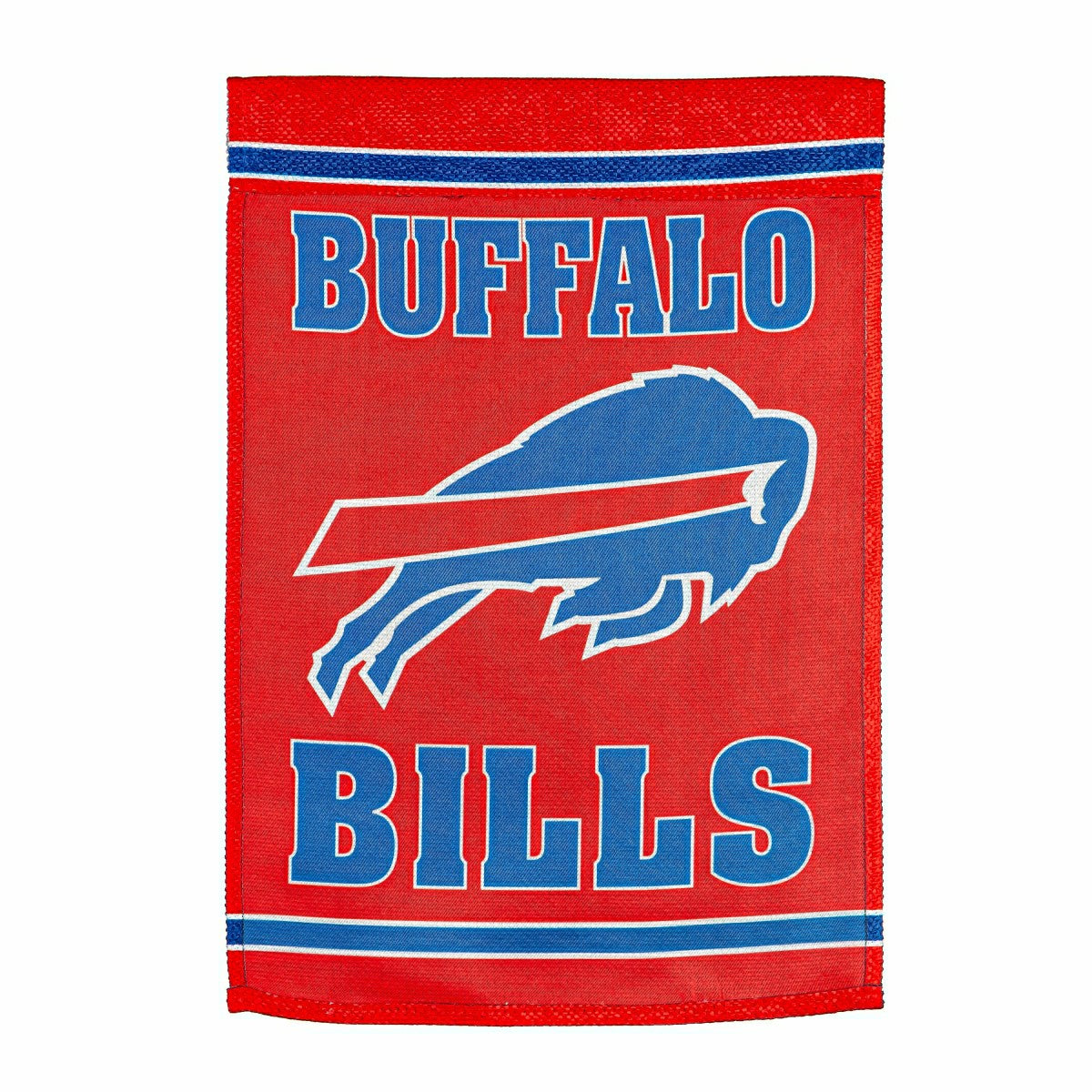 Buffalo Bills Embossed Suede Garden Flag - NFL Home