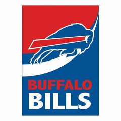 Buffalo Bills Burlap House Flag - NFL Home