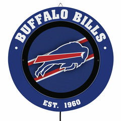 Buffalo Bills, Metal Lite, Round - NFL