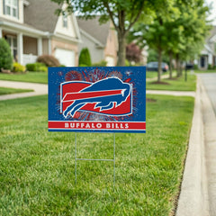 Buffalo Bills Yard Sign, Patriotic - NFL Home