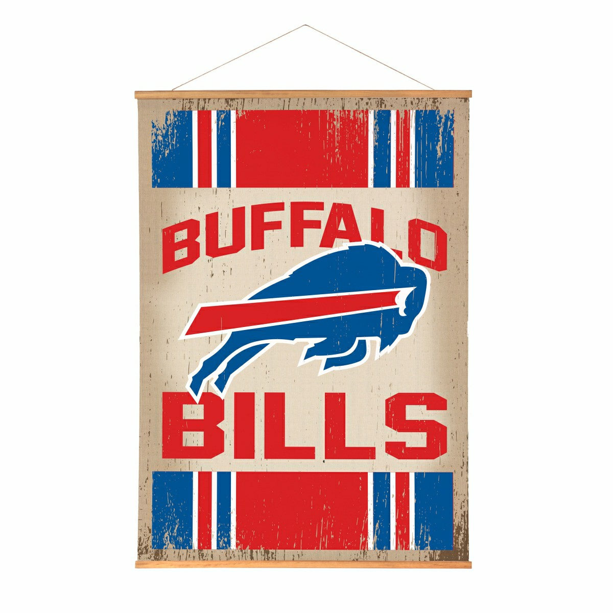 Buffalo Bills, Canvas Wall Tapestry, Large, 54x36 - NFL Home