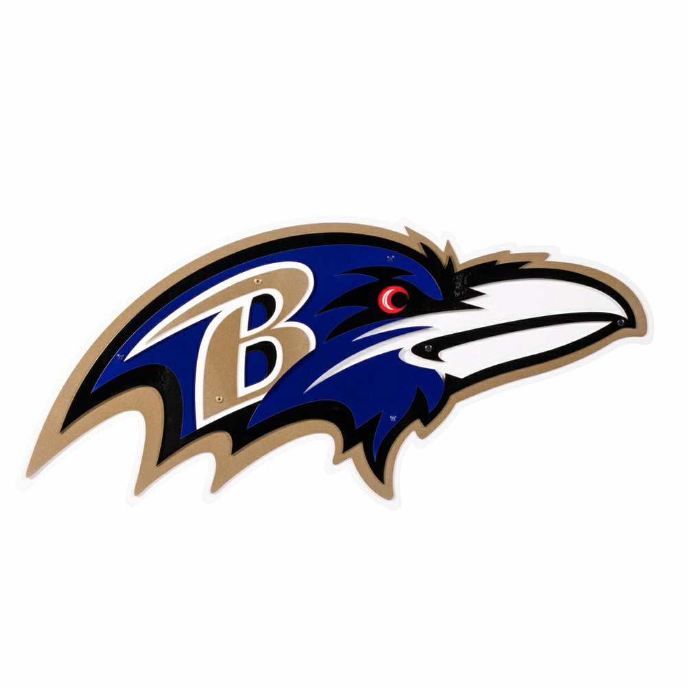 Baltimore Ravens Premier Metal Wall Art - NFL Home