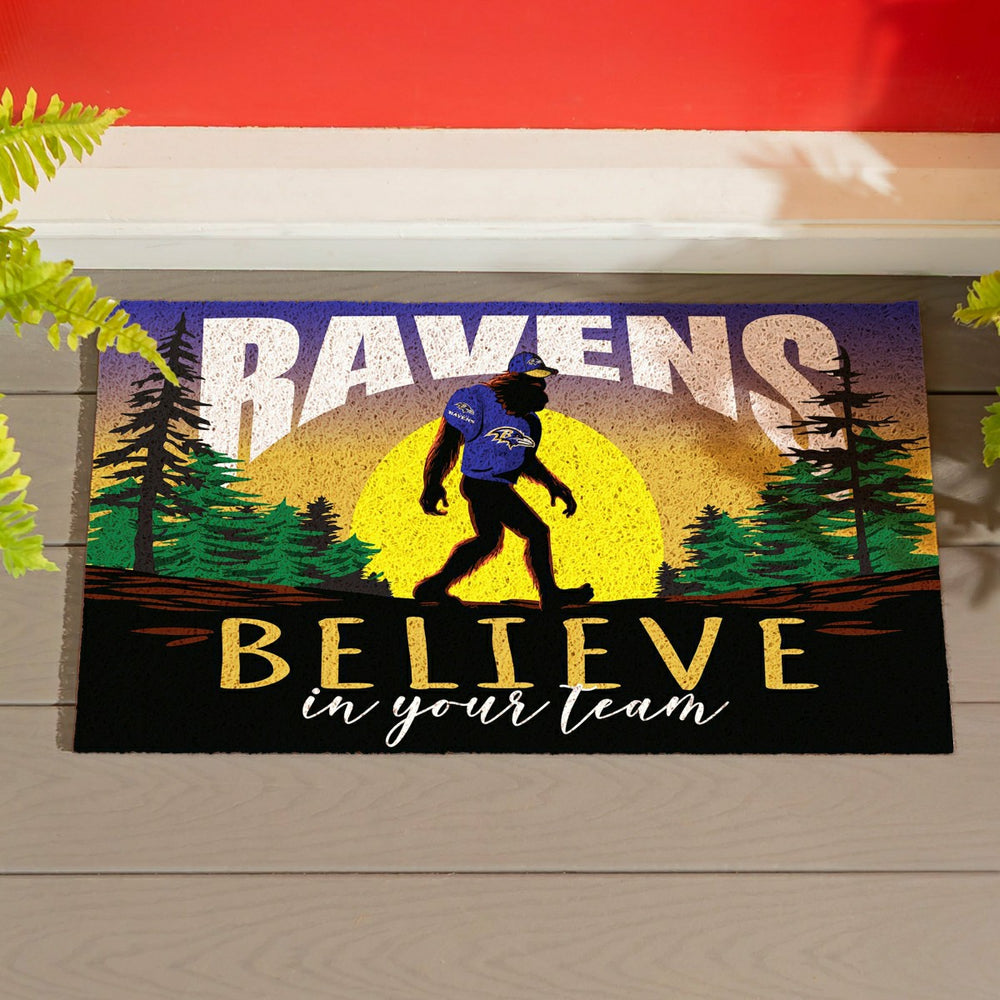 Baltimore Ravens Bigfoot PVC Mat, 28"x16" - NFL
