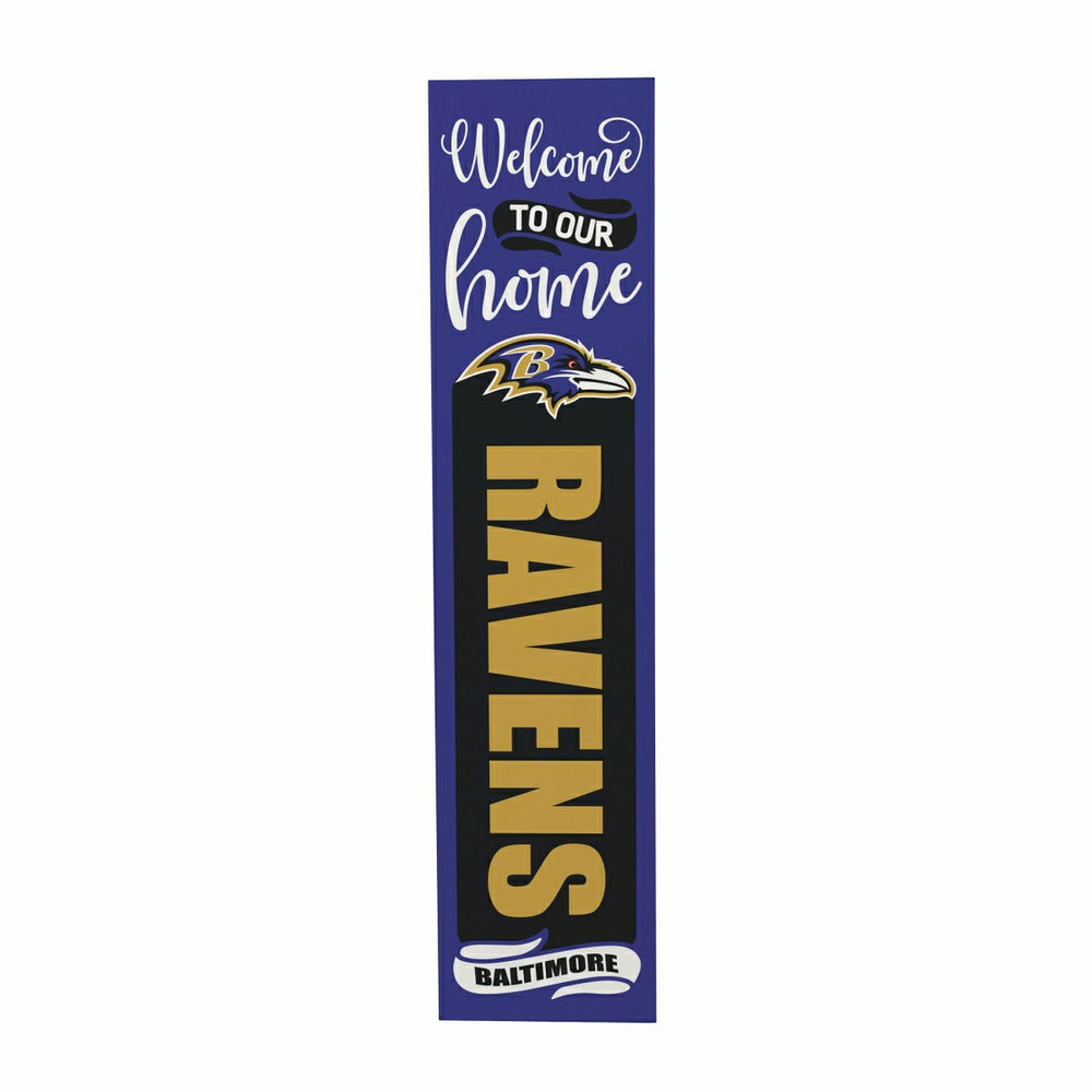 47" Double Sided Leaner, Baltimore Ravens, Halloween - NFL Home