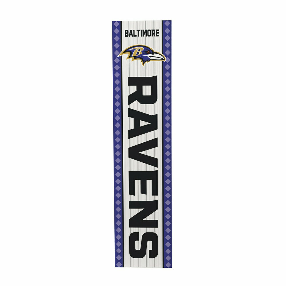 47" Double Sided Leaner, Baltimore Ravens, Christmas - NFL Home