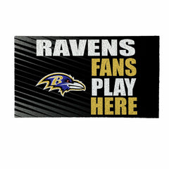 Baltimore Ravens Fan Mat, 28"x16" - NFL