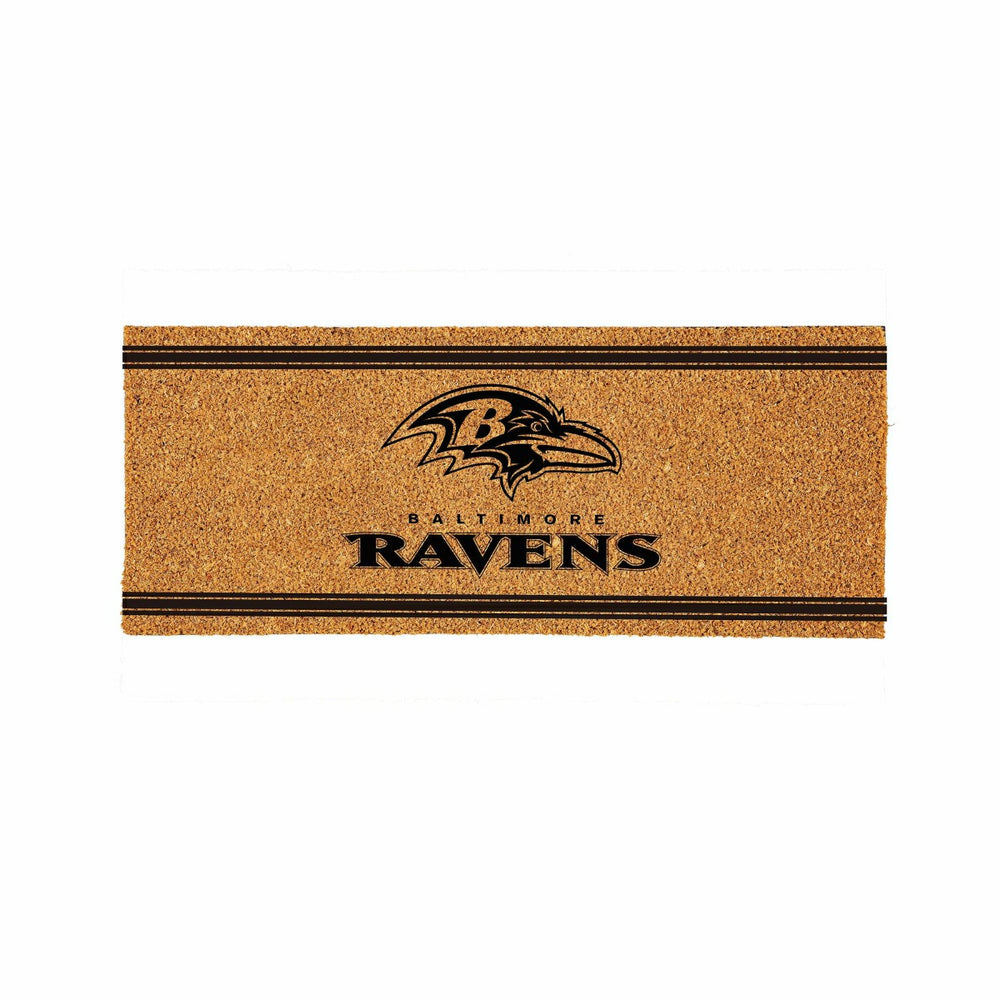 Baltimore Ravens Extra Large One Color Coir Mat, 60"x24" - NFL