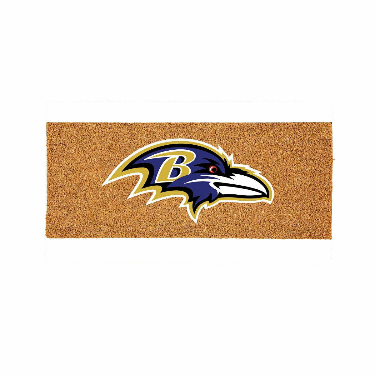 Baltimore Ravens Extra Large Full Color Coir Mat, 60"x24" - NFL