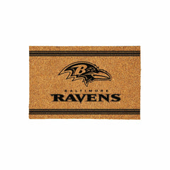 Baltimore Ravens Large One Color Coir Mat, 36"x24" - NFL