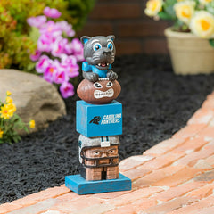 Carolina Panthers Tiki Team Totem Garden Statue - NFL Home