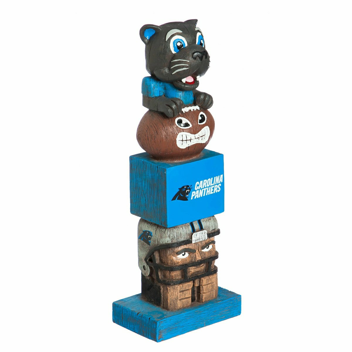 Carolina Panthers Tiki Team Totem Garden Statue - NFL Home